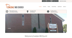 Desktop Screenshot of coaldalembchurch.com